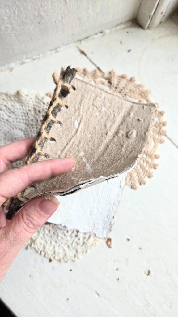Journal made with handmade paper